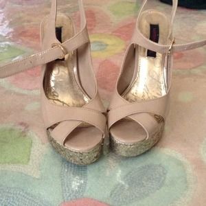 Material girls golden and Beige.