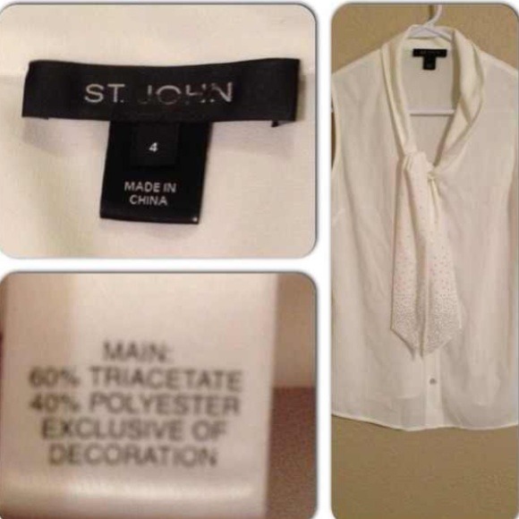 ❗️LAST DAY❗️St. John Swarovski Crystal Top - Picture 2 of 4