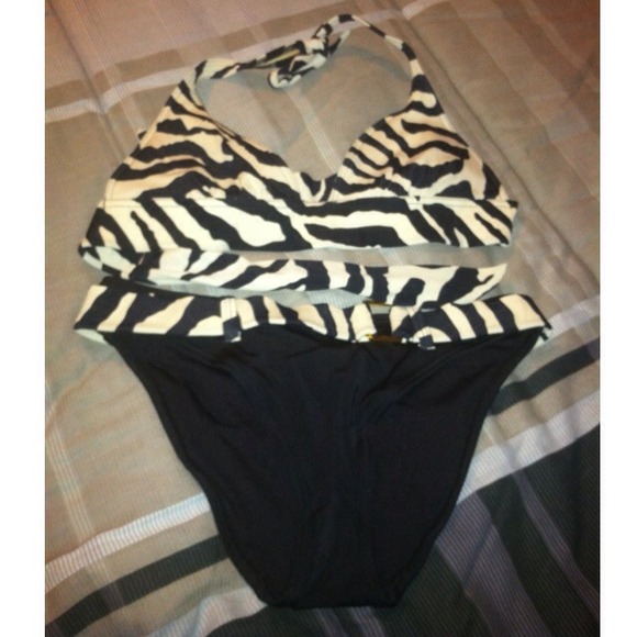 Zebra victoria secret bikini