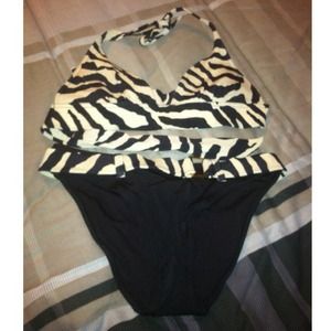 Zebra victoria secret bikini