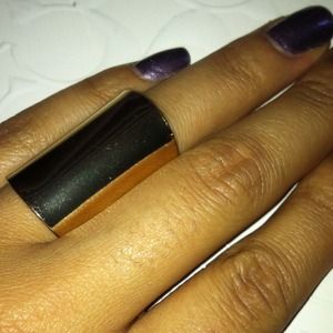 Gold Tone Cuff Ring