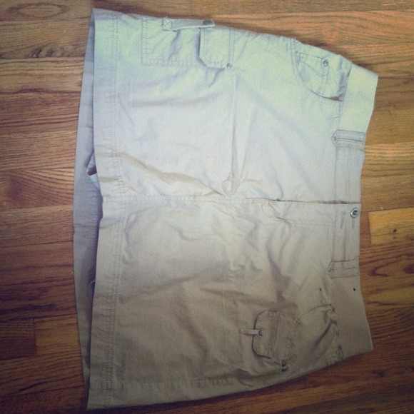 Lane Bryant khaki skort