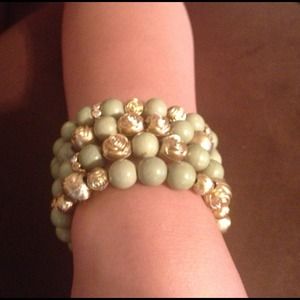 Handmade bracelets -- GREEN APPLE