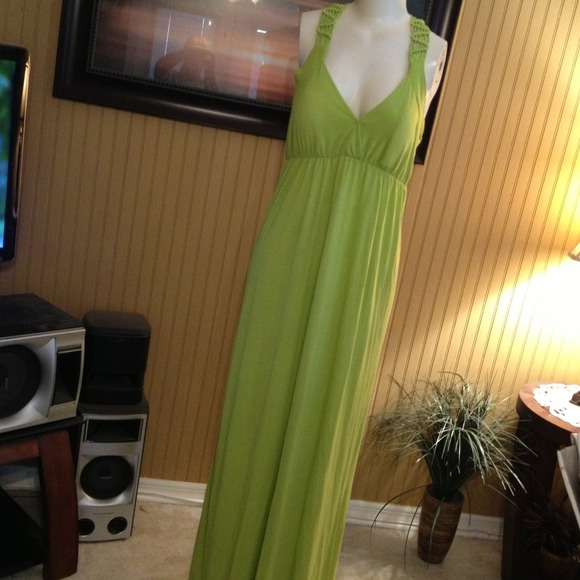Mint green dress