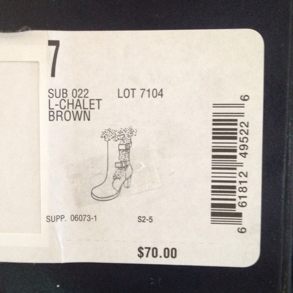 NWT Fall & Winter Boots w/ Faux Fur Trim - Picture 4 of 4