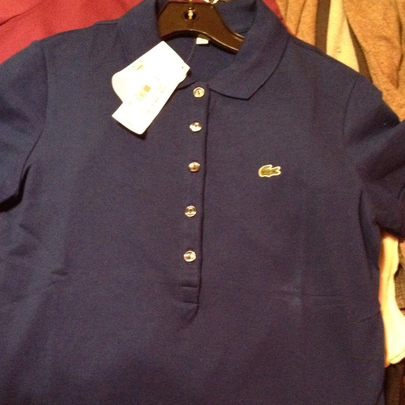 NWT Lacoste Polo ladies sz 38 sz 6