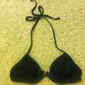 Victoria's Secret black bikini halter*no trades*