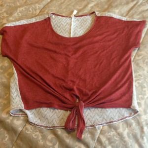 Cute orangish blouse