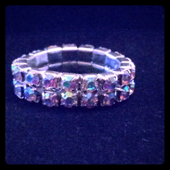 Crystal bling ring