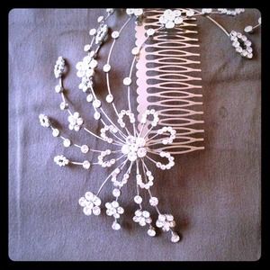 Diamond hair piece