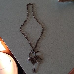 Key and heart necklace BUNDLE!