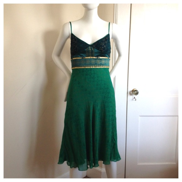 Mango Silk Dress - Picture 2 of 4