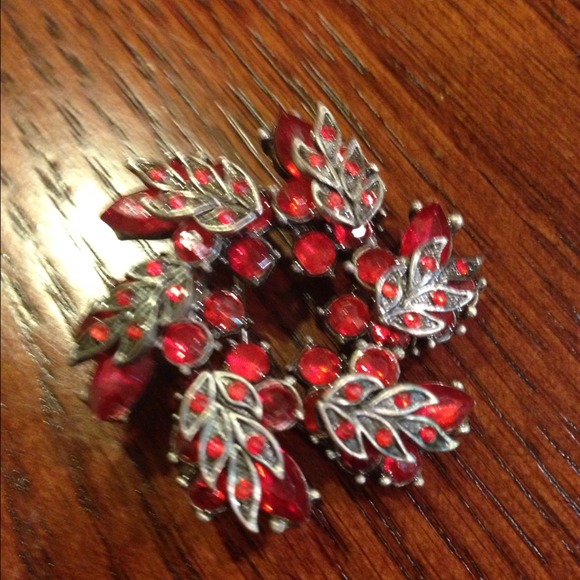 Beautiful red broach