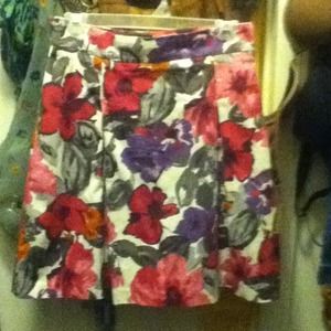 H&M floral skirt