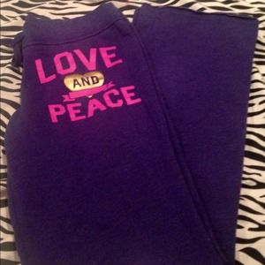 Super comfy purple sweat pants- Sz. S
