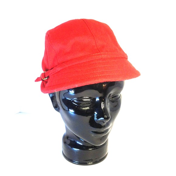 Chic sporty cap! NWT, Nine West. Exciting red hue!