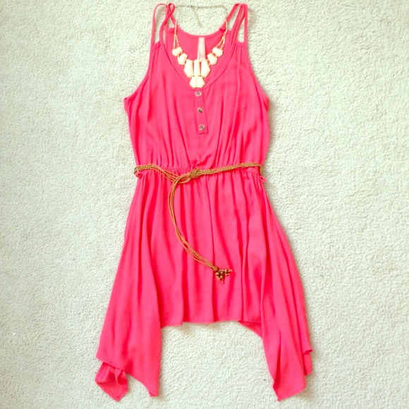 SOLD❗Coral Tank Dress