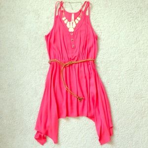 SOLD❗Coral Tank Dress