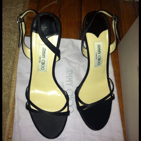 Jimmy Choo strappy black sandals - Picture 2 of 3