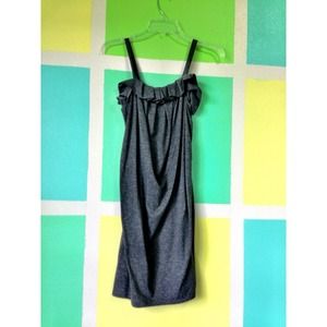 Ella Moss slouchy grey mini dress