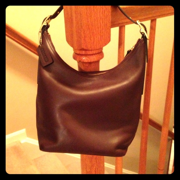 Coach, Dark brown Handbag