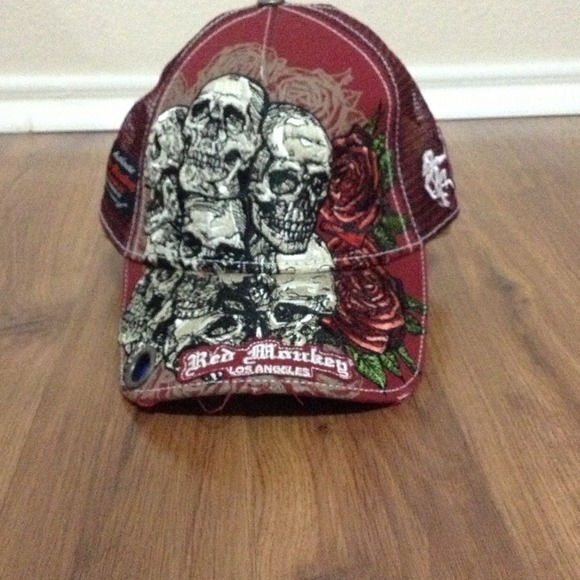 Red monkey hats.