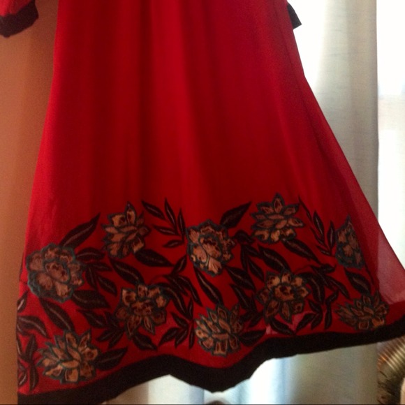 Pakisatni chiffon long shirt - Picture 2 of 2