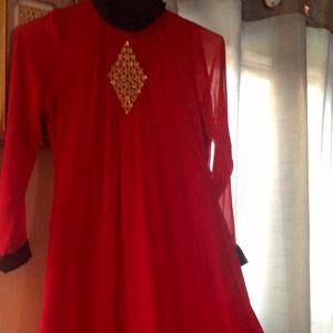 Pakisatni chiffon long shirt