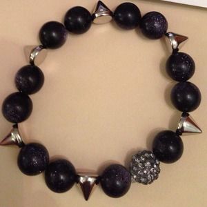 Black Spike bracelet