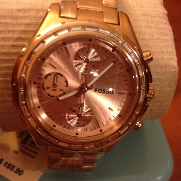 ❤️SOLD HOST PICK❤️Fossil watch Rose Gold Plated - Picture 2 of 4