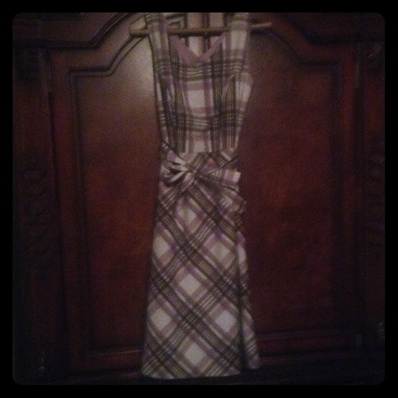 Plad dress