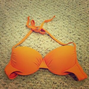 Orange push up Bikini