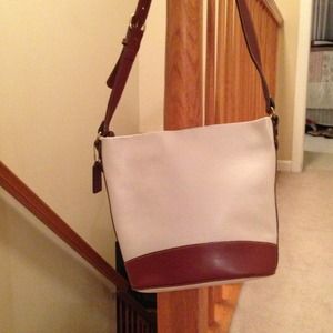 Coach, Beige Handbag