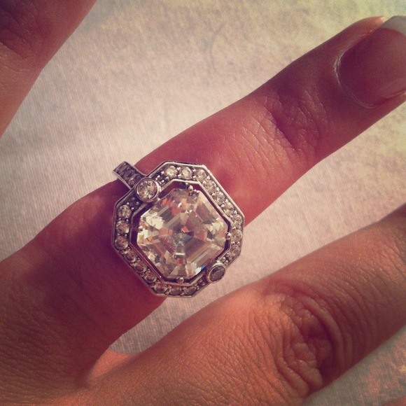 🚫🚫on hold🚫🚫Sterling Silver CZ Ring