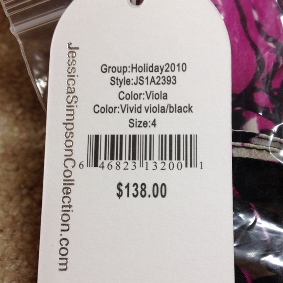 Jessica Simpson strapless dress NWT - Picture 2 of 3