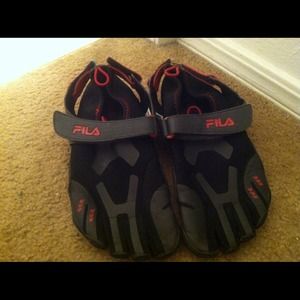 Fila barefoot running shoes!