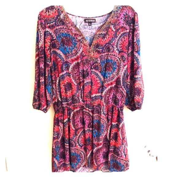 Paisley short dress   Reserved for @talmjh77