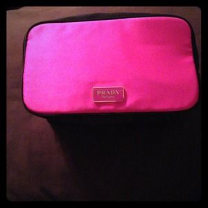 Prada makeup bag