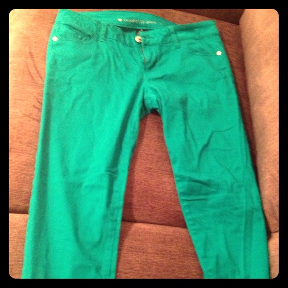 Brand Celebrity pink Green jeans