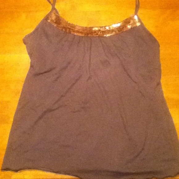 Brown tank top by Old Navy