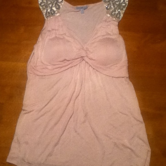 Cute pink Charlotte Russe top