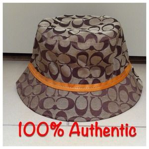 💥REDUCED💥COACH bucket logo hat