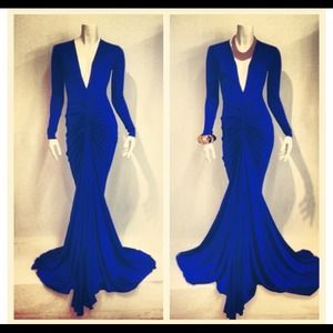 Michael Costello "Aurora" dress