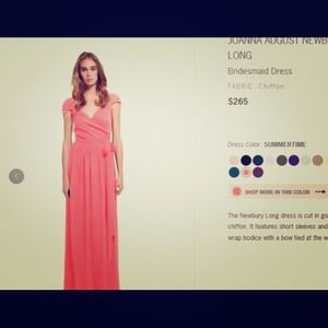 GORGEOUS Joanna August Newbury-Long formal dress