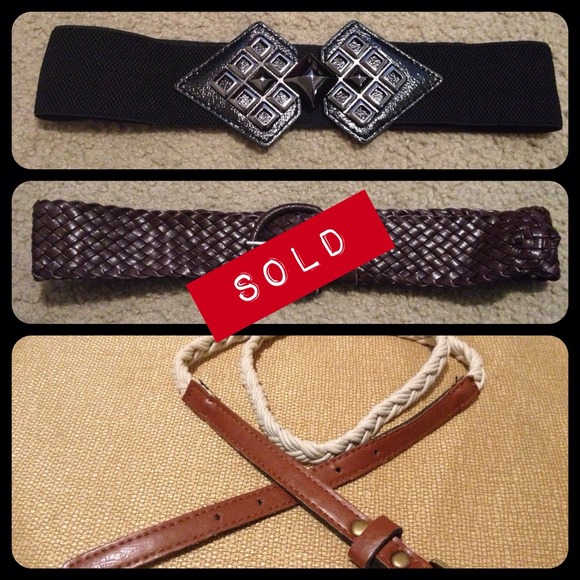❌SOLD belt bundle❌
