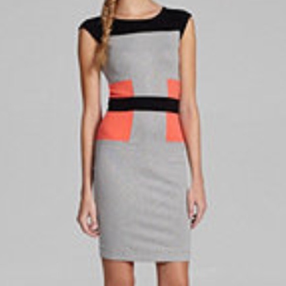 French Connection Manhattan ColorblockJersey Dress