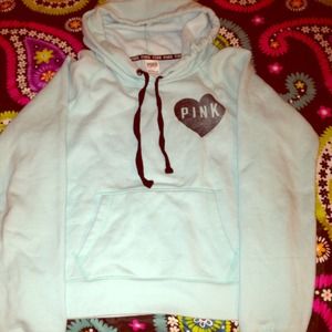BUNDLED: Pink Victoria's Secret hoodie & blouse
