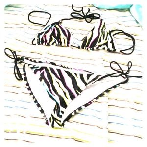 Zebra bikini