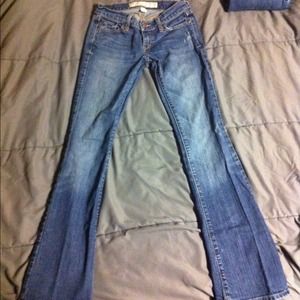 Abercrombie boot cut jeans
