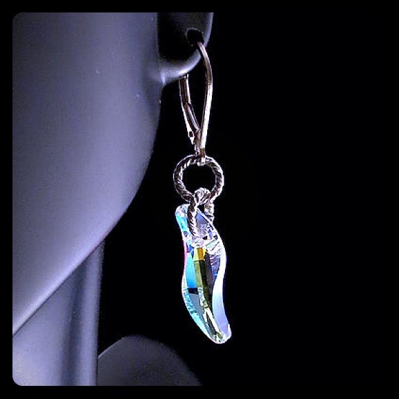 Crystal Aura Swarovski Earrings